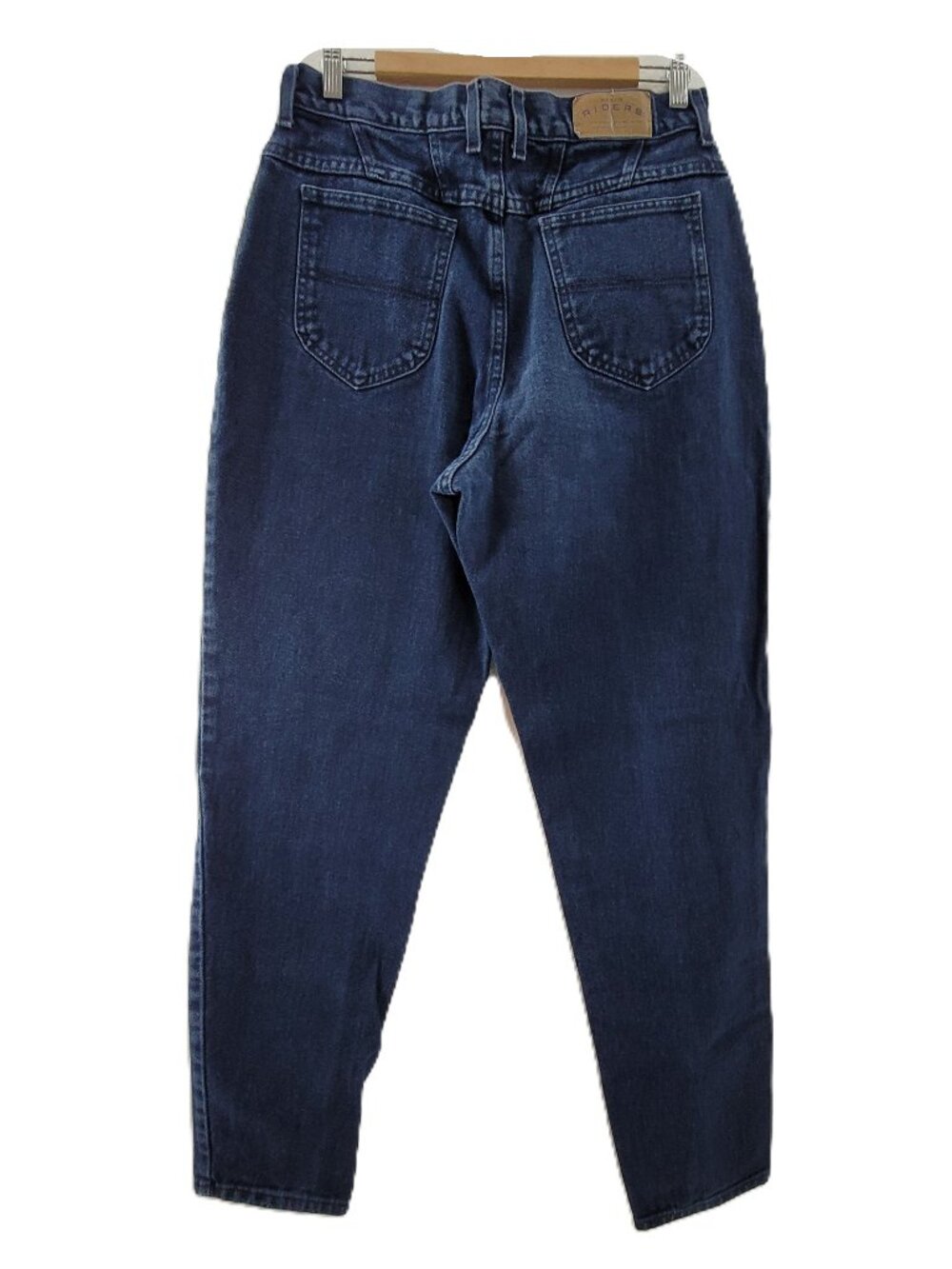 Lee Denim Riders Jeans Women's 14 Blue Heavy Denim 100% Cotton Vintage High Rise